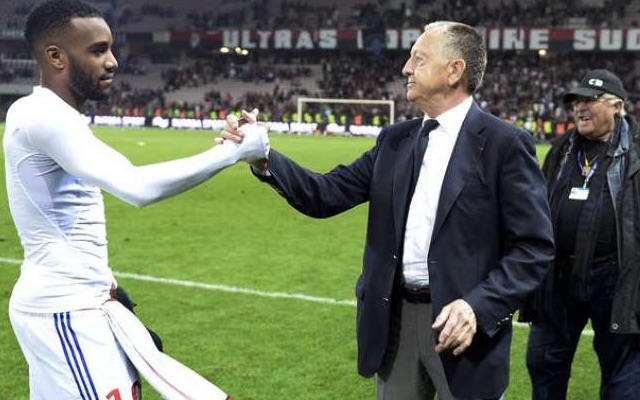 Lyon chairman Jean-Michel Aulas