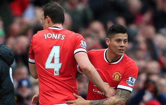 Phil Jones & Marcos Rojo