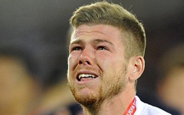 Alberto Moreno crying