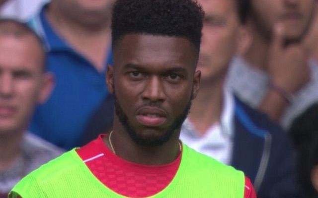 Daniel Sturridge disgusted face