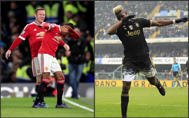 Jesse Lingard, Paul Pogba dab