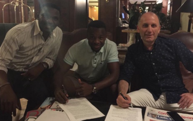 Lazio midfielder Ogenyi Onazi