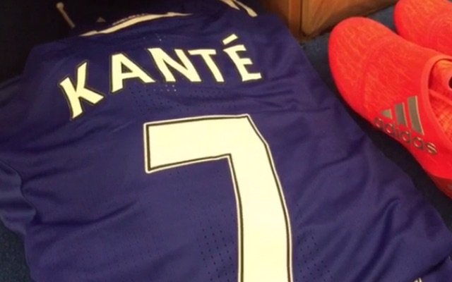 N'Golo Kante Chelsea shirt