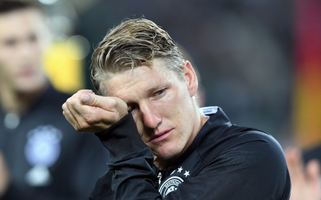 Bastian Schweinsteiger crying