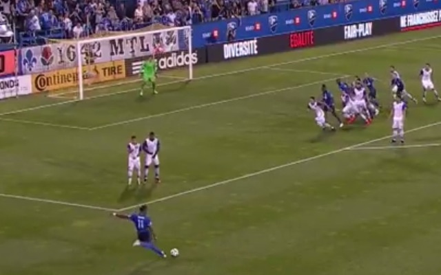 Didier Drogba free kick