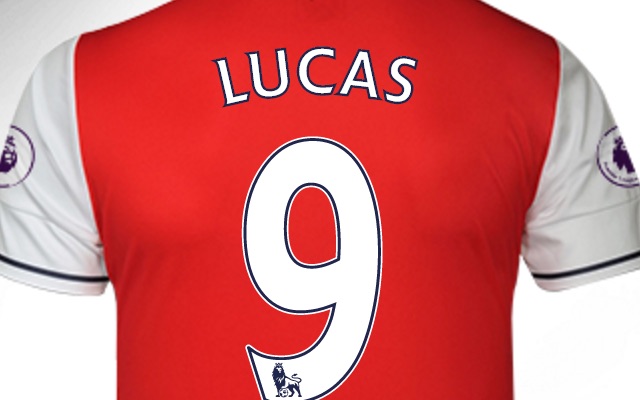 LUCAS PEREZ ARSENAL NO.9 SHIRT