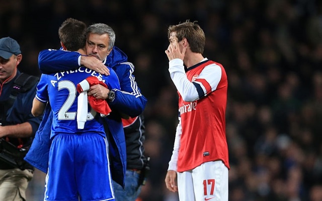 Cesar Azpilicueta and Nacho Monreal