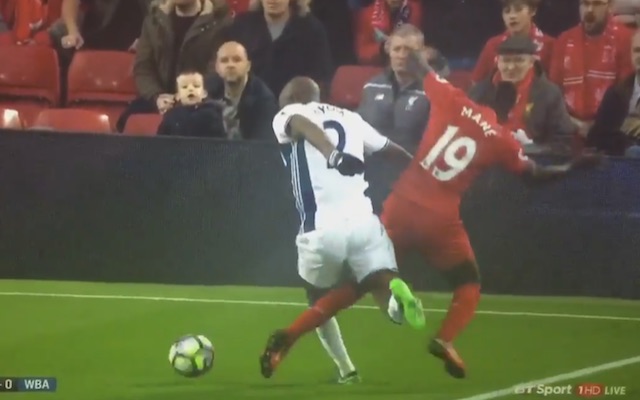 Sadio Mane dive