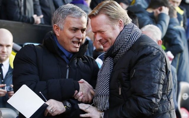 Jose Mourinho, Ronald Koeman handshake