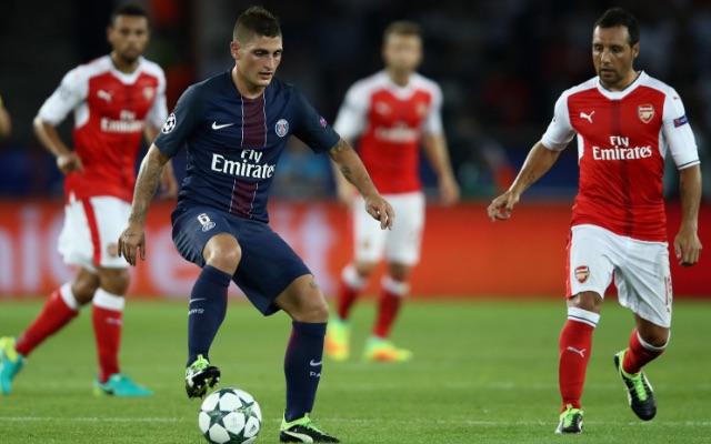 Marco Verratti and Santi Cazorla
