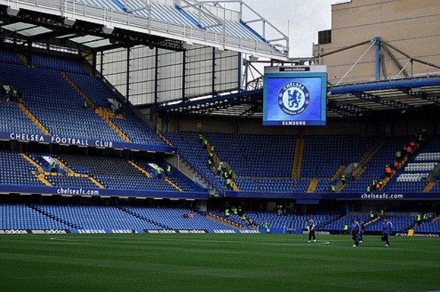 Stamford Bridge big screen