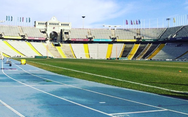 Tottenham training camp in Barcelona