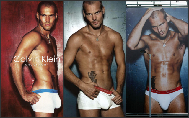 Freddie Ljungberg package Calvin Klein
