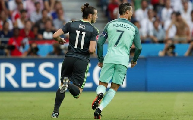 Gareth Bale and Cristiano Ronaldo