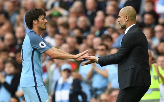 David Silva injury vs Arsenal causes substitution