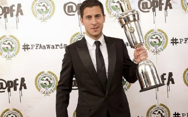 Eden Hazard PFA winner 2015