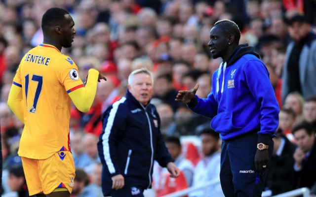 Mamadou Sakho hankshake with Christian Benteke