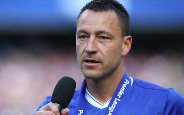 John Terry on the mic