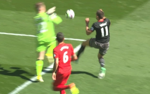 Simon Mignolet handball vs Southampton