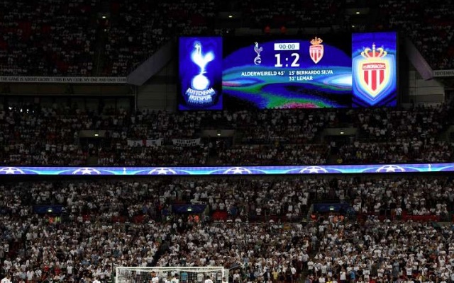 Tottenham 1-2 Monaco