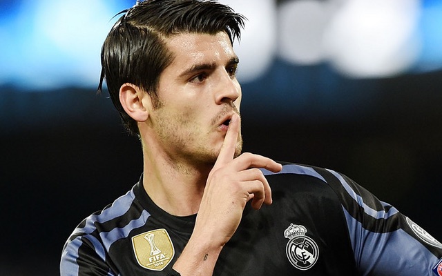 Alvaro Morata shh