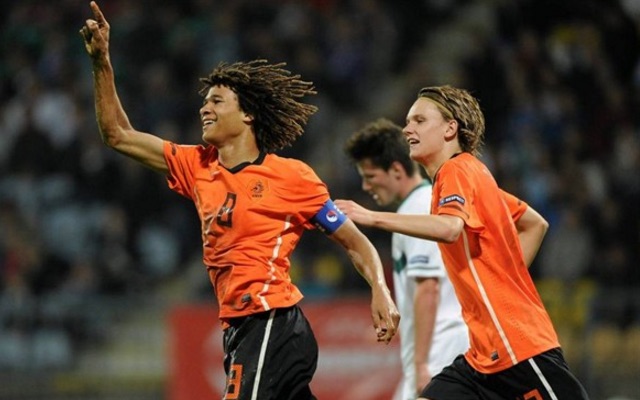Nathan Ake playing for Holland