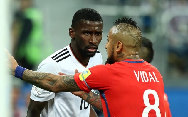 Antonio Rudiger at 2017 Confederations Cup