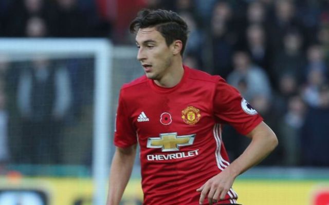Matteo Darmian of Man Utd