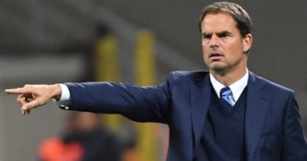 Frank De Boer pointing