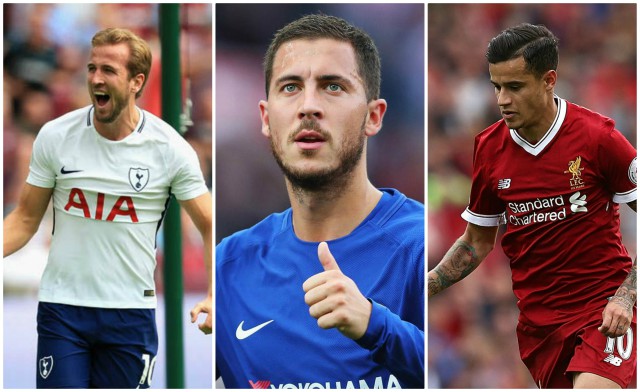 Kane, Hazard and Coutinho