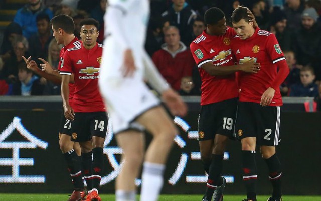 Rashford with Lindelof