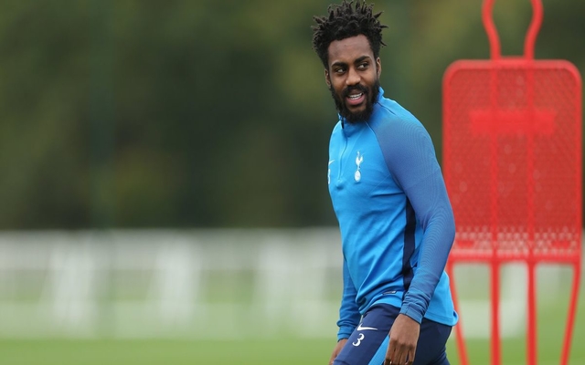 Danny Rose Tottenham training