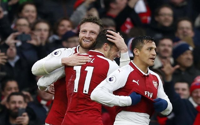 Ozil Sanchez Mustafi Arsenal