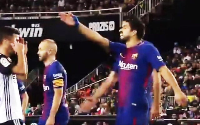 Suarez furious Barcelona