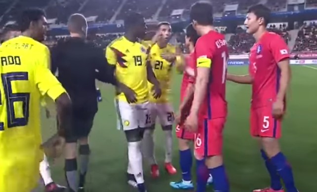 Edwin Cardona Colombia vs South Korea