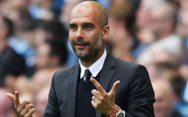 Man City boss Pep Guardiola