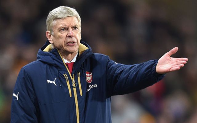 Arsenal manager Arsene Wenger