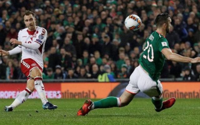 Eriksen scoring for Denmark