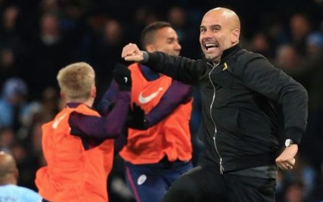 Man City boss Pep Guardiola