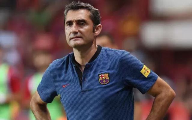 Ernesto Valverde for Barcelona