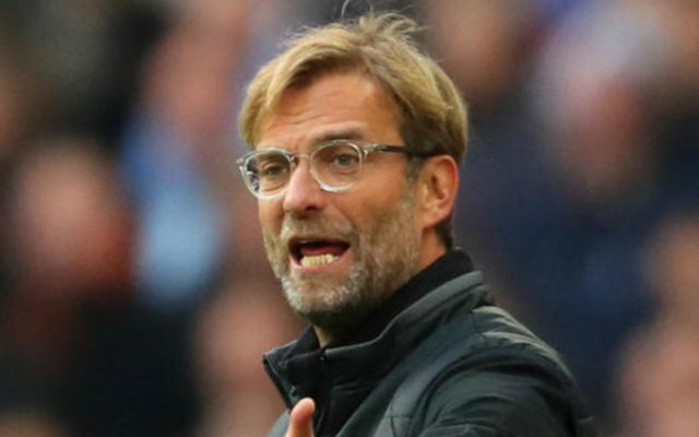Liverpool boss Jurgen Klopp