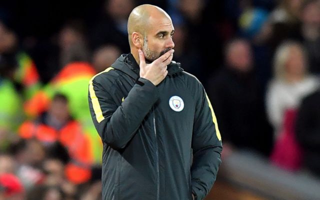 Man City manager Pep Guardiola