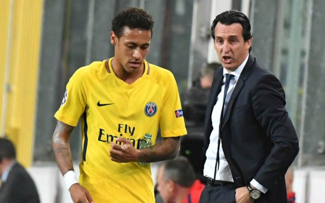 Neymar and PSG manager Unai Emery. Next PSG manager odds: Who is the favourite as Unai Emery announces departure?