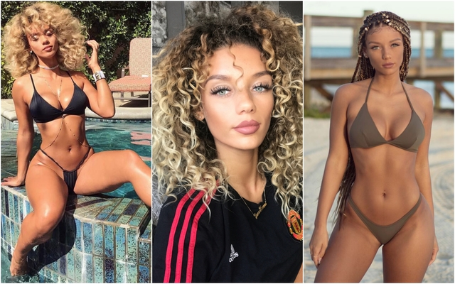 Lingard Jena Frumes WAG girlfriend