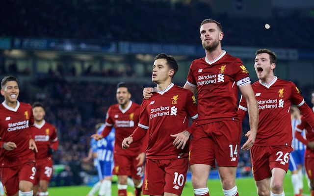 Liverpool vs Brighton
