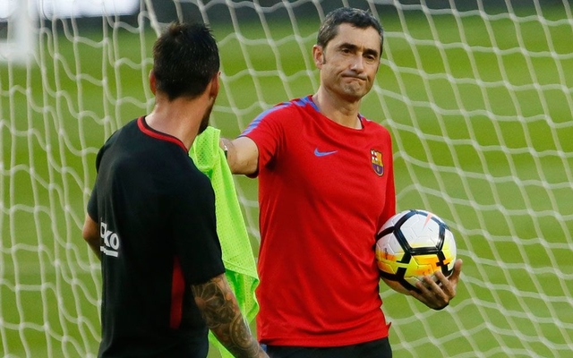 Valverde Messi Barcelona