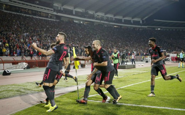 giroud wilshere walcott arsenal