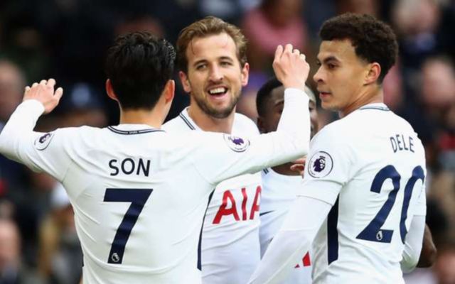 Spurs striker Harry Kane