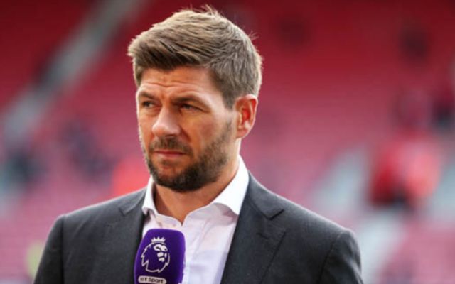 Liverpool legend Steven Gerrard