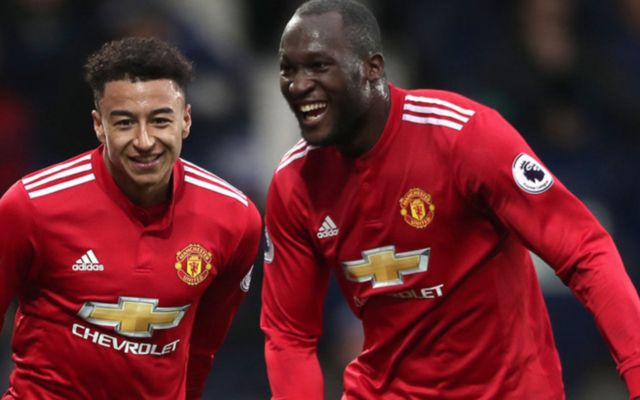 Romelu Lukaku and Jesse Lingard